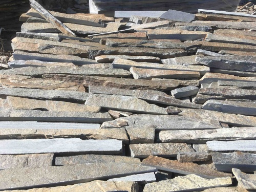 Горбушка златолит мультиколор для облицовки купить в Абакане