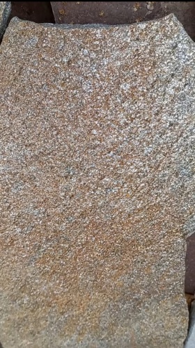 Плитняк златолит серебристый для цоколя, отмостки купить в Абакане