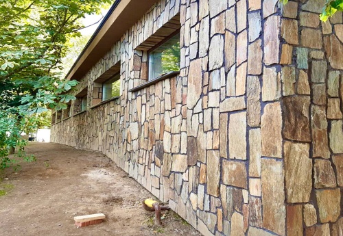 Плитняк кора дерева для цоколя, отмостки купить в Абакане