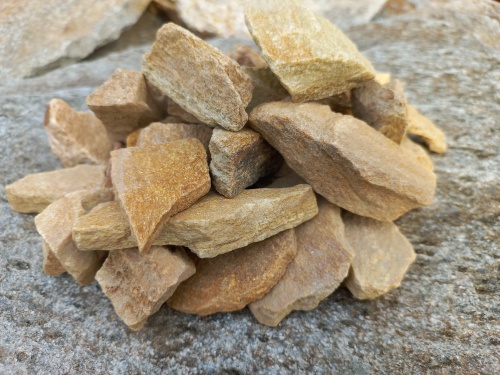 Златолит жёлтый декоративная каменная крошка купить в Абакане