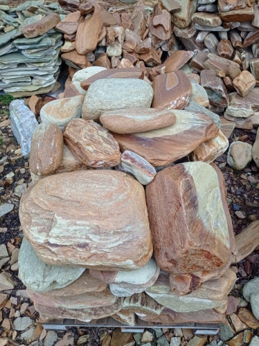 Златолит жёлтый, жёлто-зелёный глыбки и валуны для ланшафтного дизайна купить в Абакане