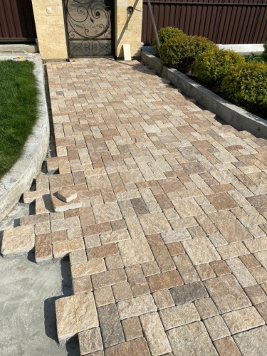 брусчатка гранитная галтованная