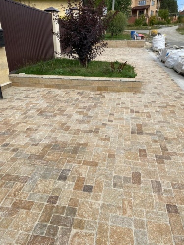 брусчатка гранитная галтованная