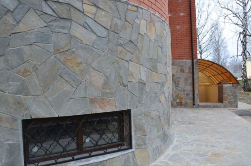 Плитняк златолит Уральский  для фасада купить в Абакане